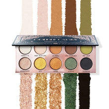 Load image into Gallery viewer, GOLDEN GATSBY GLAM EYESHADOW PALETTE (10 piece)
