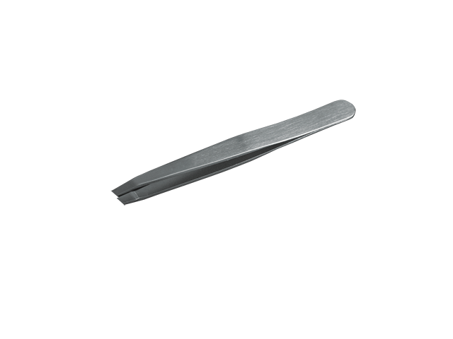 Depilatory tweezer with oblique points - 450/1S - mm. 95 - mm. 80