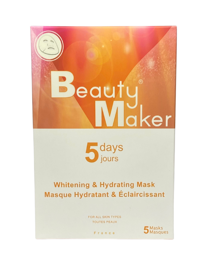 Sheet Masks for your skin while you stay home (Whitening & Hydrating 5 day treatment)
