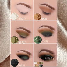 Load image into Gallery viewer, GOLDEN GATSBY GLAM EYESHADOW PALETTE (10 piece)