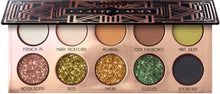 Load image into Gallery viewer, GOLDEN GATSBY GLAM EYESHADOW PALETTE (10 piece)