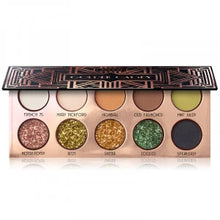 Load image into Gallery viewer, GOLDEN GATSBY GLAM EYESHADOW PALETTE (10 piece)