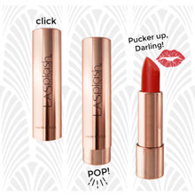 Load image into Gallery viewer, Golden Gatsby POP UP Traditional Matte Lipstick
